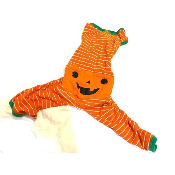 Halloween Dog Medium Pumpkin Pajamas NWOT - Picture 1 of 4